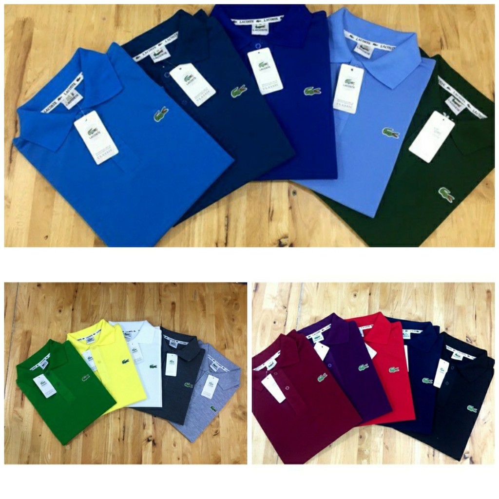 《Sale50%》Áo Thun Cá Sấu Nam Thời Trang Cao Cấp