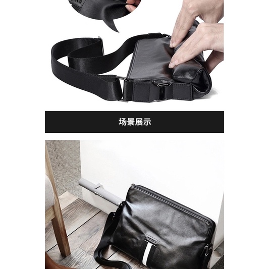 Túi da đeo chéo nam, thời trang hàn quốc da cao cấp