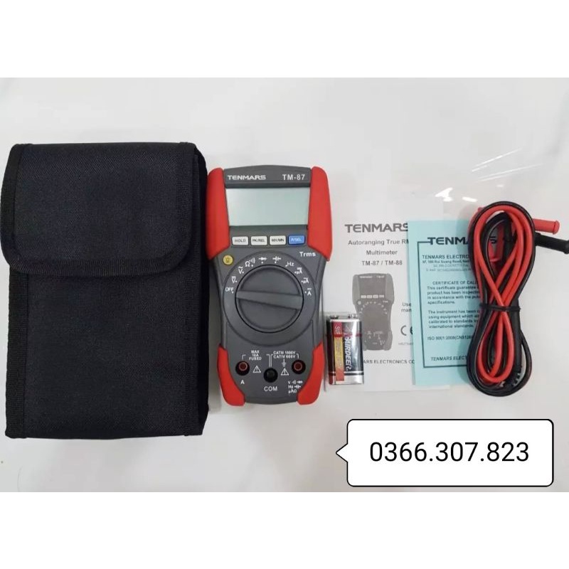 Đồng hồ vạn năng hiển thị số Tenmars TM-87