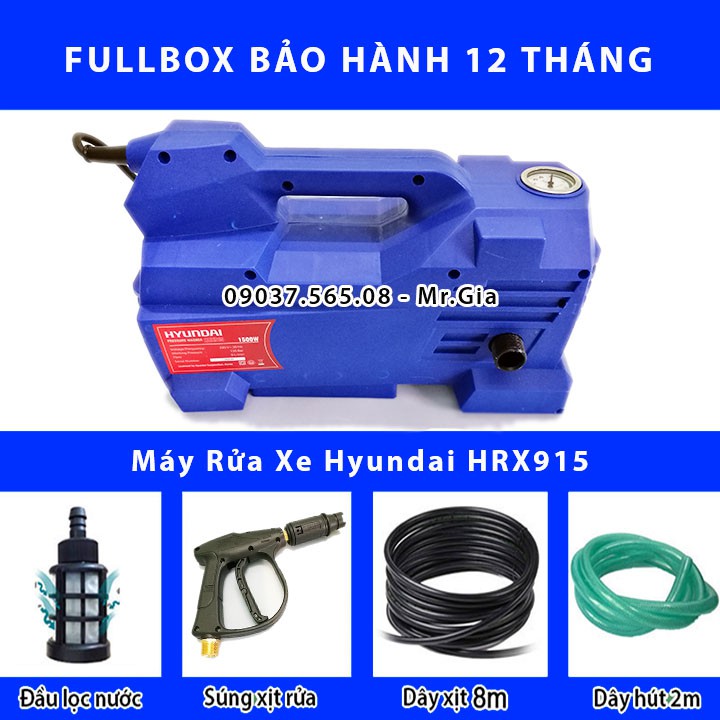 Máy rửa xe Hyundai Hrx915