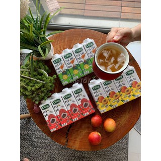 NƯỚC GIẢI KHÁT 🍋Trà tắc Mật ong 🍑Trà Đào Sả 🍎Trà Vải Cozy [Lốc 4 hộp]