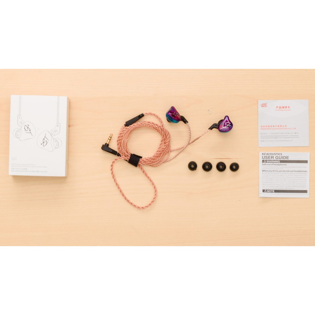 [NC] Tai Nghe KZ ZST Pro Nhét Tai Hybrid 4 Driver In Ear Hifi | Rock, Pop, Classical, giao hưởng, EDM, Dance | Có mic