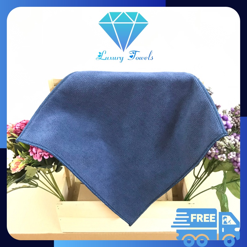 Khăn Lau Bếp Đa Năng Luxury Towels L01 Size 30x30cm Sợi Microfiber Mềm Mịn Chống Trầy