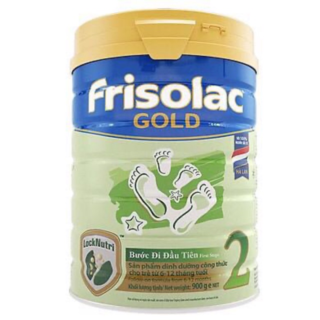 Sữa bột frisolac gold 2 900g