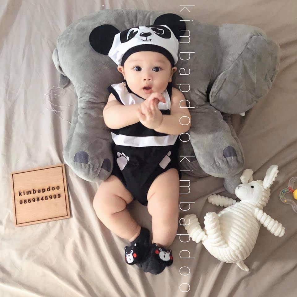 Bộ Bodysuit Chip Gấu Trúc Cho Bé - BDS_PANDA