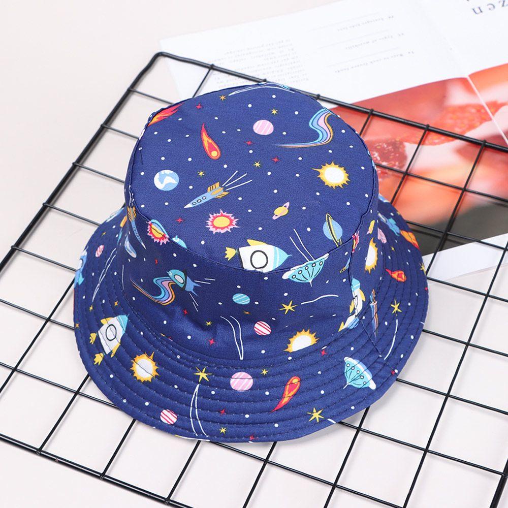 WONDER Mũ Tai Bèo Chống Nắng Họa Tiết Động Vật Trái Cây Graffiti Cho Bé