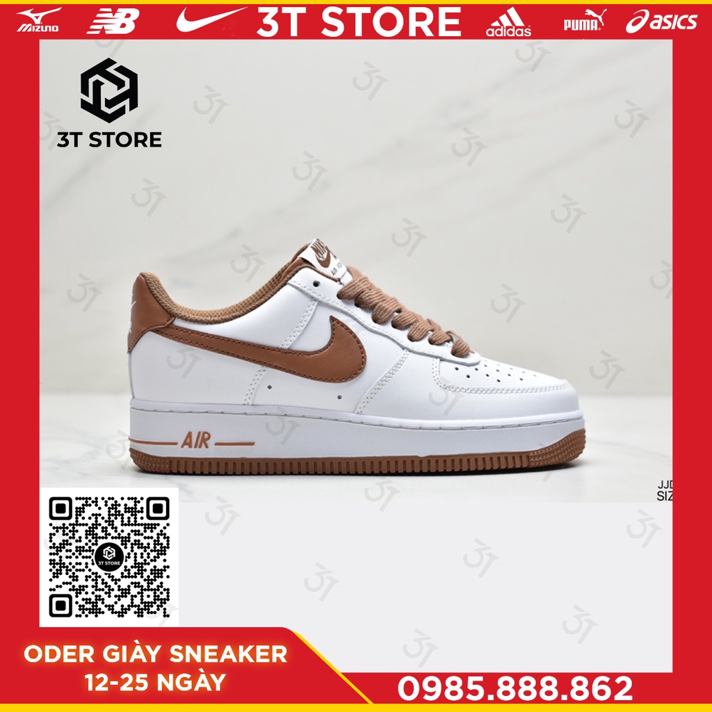 GIÀY SNEAKER MÃ SẢN PHẨM_Nike Air Force 1 Low '07 WB“Wheat”_ĐỦ SIZE VÀ MÀU_ODER HONGKONG STORE