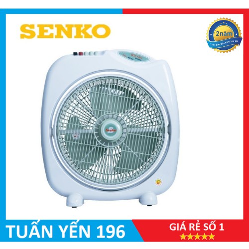 Quạt bàn đảo 4 Tấc chuyển hướng điện cao cấp Senko BD1410 ( Hàng Chính Hãng )- Giao màu ngẫu nhiên