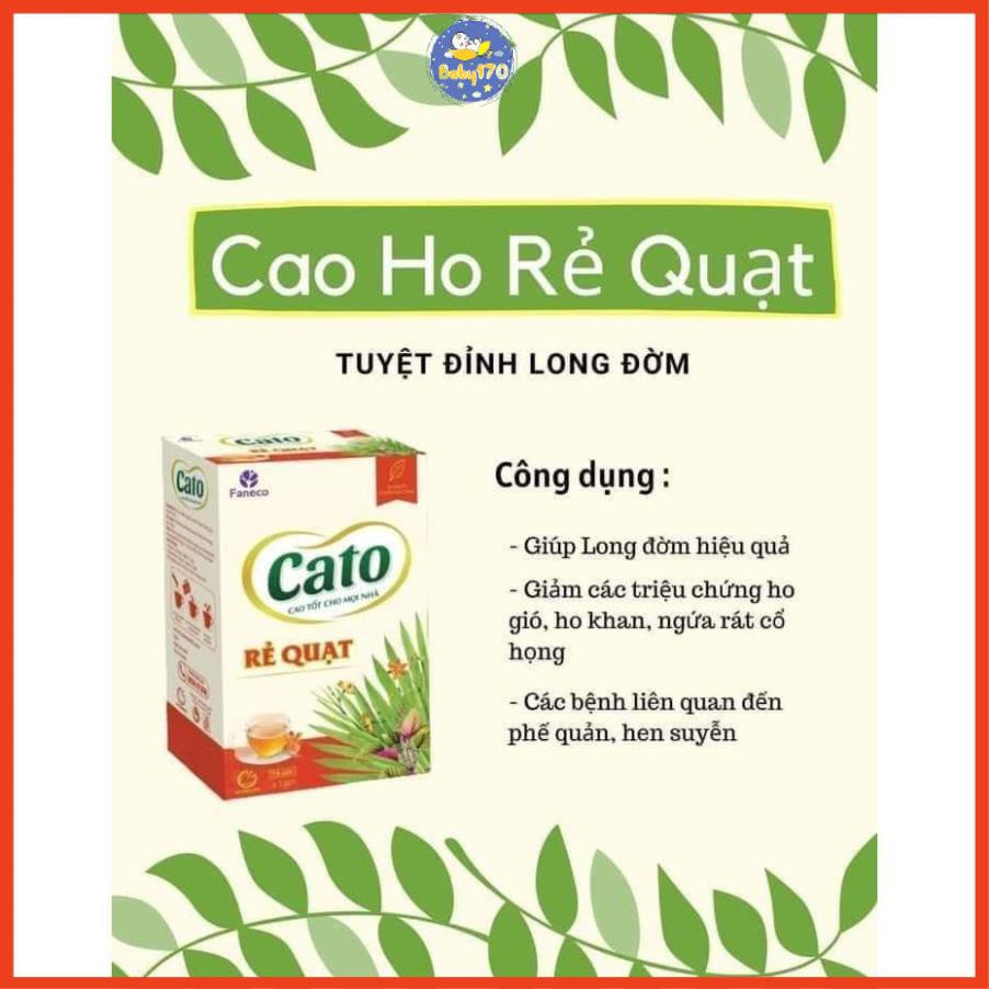 Cao Ho Rẻ Quạt Faneco - Hàng Chính Hãng - Hộp 15 gói x 5gram