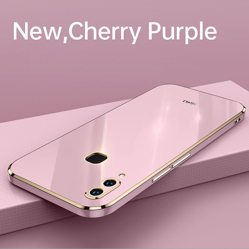 Ốp Điện Thoại Silicon Mềm Mạ Viền Cho Honor 8X 9X Y9S X10 P SMART Pro
