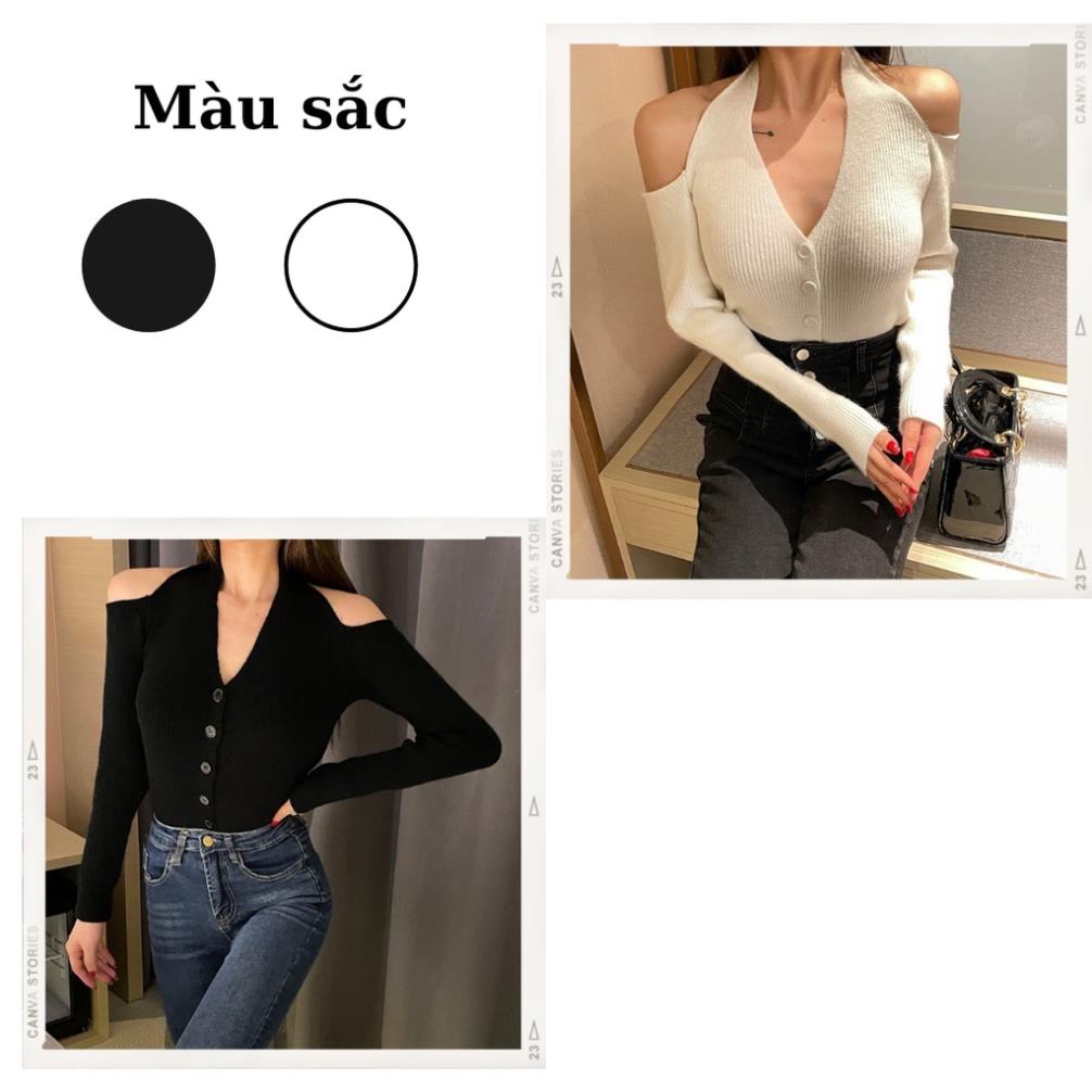 Áo Thun Borip Nữ Cổ Yếm Hở Vai 2 Màu - Gân Cổ Tim [giá rẻ] | BigBuy360 - bigbuy360.vn