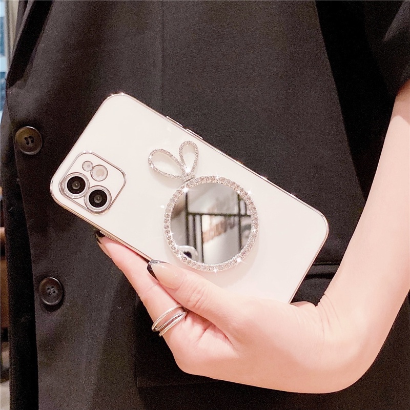 Ốp Điện Thoại TPU Tráng Gương Mạ Điện Màu Macaron Cho iPhone 13 12 11 Pro Max iPhone Xs Max Xr X 8 7 6 Plus