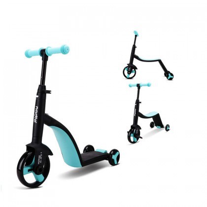 Siêu xe Nadle 3 trong 1 vừa làm xe đạp, xe chòi chân, xe scooter Joovy TF3 cho bé từ 2 tuổi trở lên