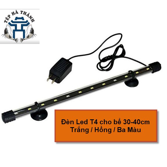 Đèn Led T4-30 Nhiều Màu Dùng Cho Bể Cá Cảnh, Bể Thủy Sinh 30-40cm