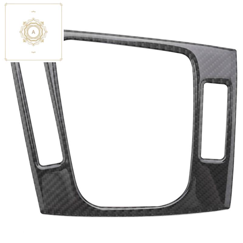Miếng Dán Trang Trí Bảng Điều Khiển Cần Gạt Số Bằng Sợi Carbon Cho BMW 3 Series E46 1998-2005