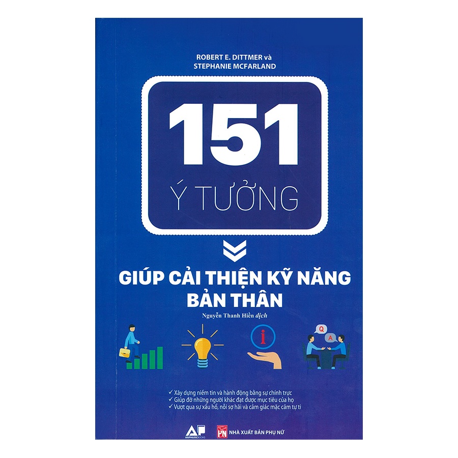 Sách (nhà ) - 151 Ý Tưởng Giúp Cải Thiện Kỹ Năng Bản Thân ap