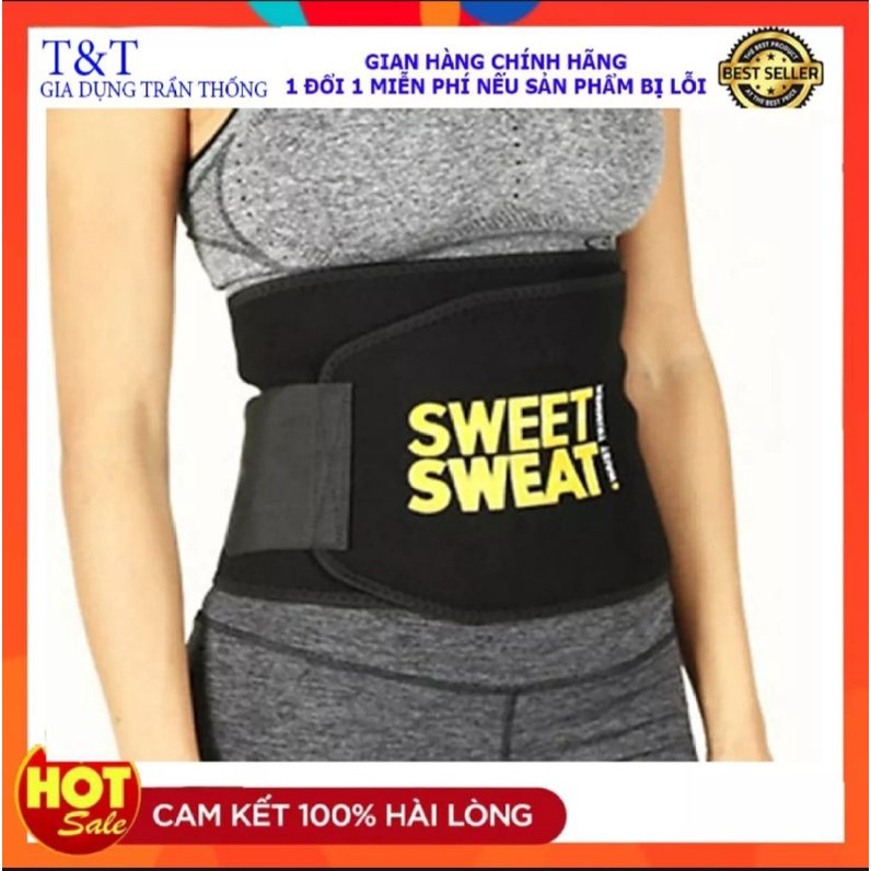 (Xả Kho) Đai quấn nóng giảm mỡ bụng SWEAT BEAT cao cấp,......