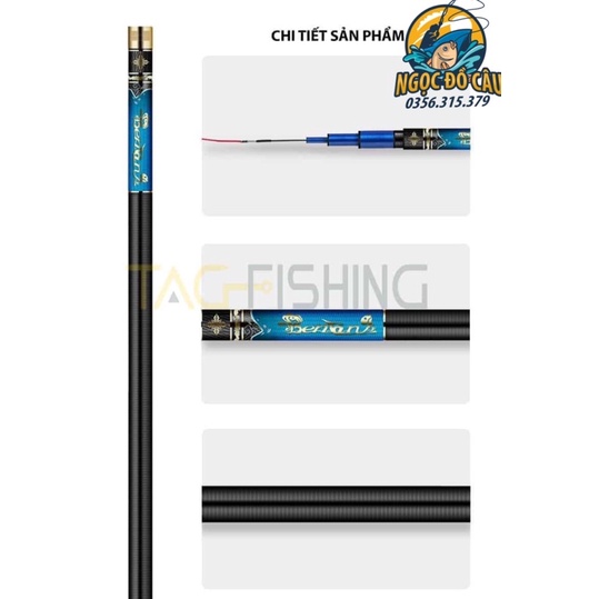 Cần tay benting HẠC TIÊN XANH 4H