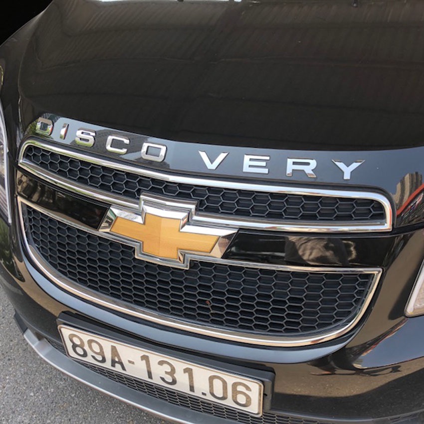 Decal Tem Chữ Discovery 3D Dán Trang Trí Ô Tô