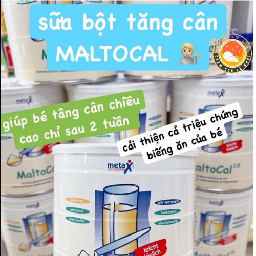 Sữa Maltocal 19 Tăng Cân, Tăng Chiều Cao của Đức cho trẻ em và người lớn