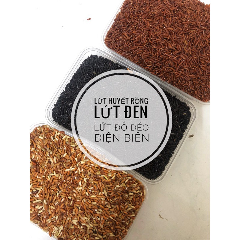 1kg gạo lứt huyết rồng hưu cơ cao cấp( HÚT CHÂN KHÔNG) | BigBuy360 - bigbuy360.vn