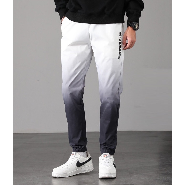 Quần Dài Jogger Nam Nữ Unisex Chất Vải Thun Loang Go Forward MQU079TH