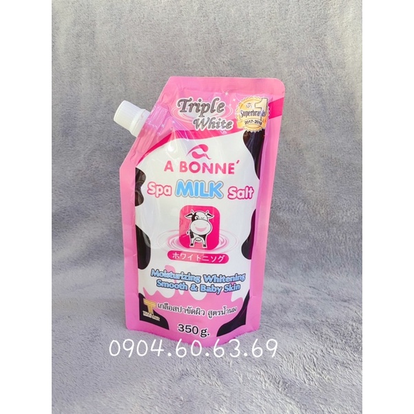 Muối Bò Thái A BONNE 350g Spa Milk Salt