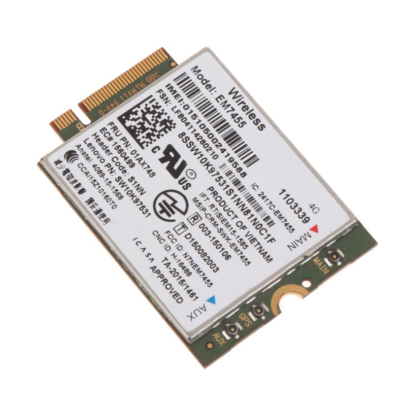 Màn Hình Thay Thế IOR EM7455 01AX748 WWAN Cho LenovoThinkpad X260 X270 T470S