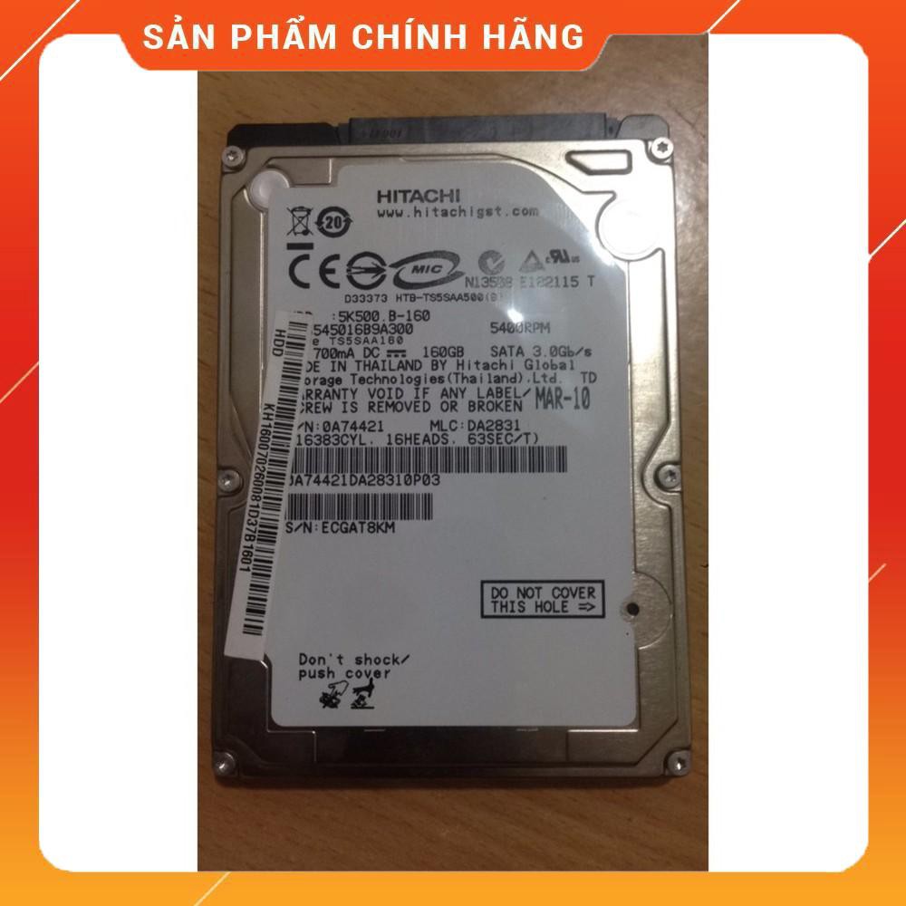 ổ cứng laptop chuẩn 2.5 ich 160gb tốc độ 5400 prm