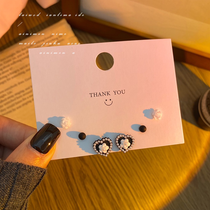 Set 3 Đôi Khuyên Tai Thời Trang Cho Nữ