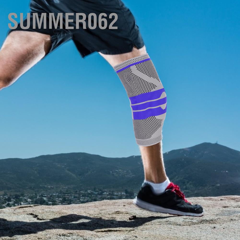 Summer062 Summer Unisex Thin Ball Games Sports Kneecap Cycling Fitness Patella Protective Gear