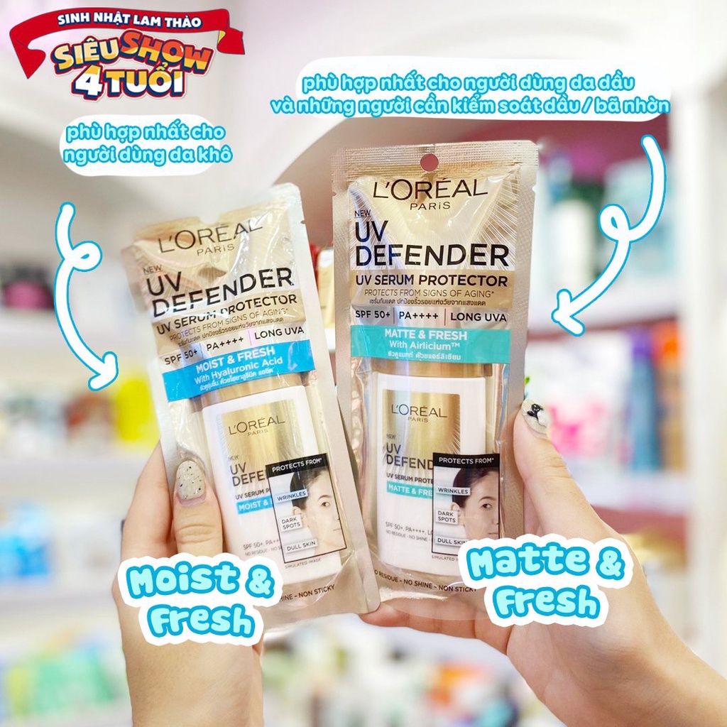 Kem Chống Nắng Loreal UV Defender SPF 50+ PA ++++ 50ml