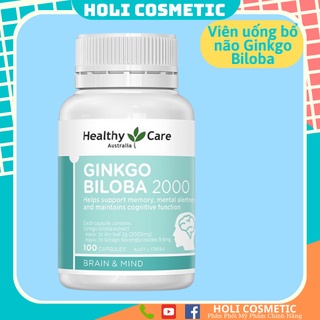 Viên uống bổ não ginkgo biloba 2000 , bổ não cải thiện tư duy , trí nhớ
