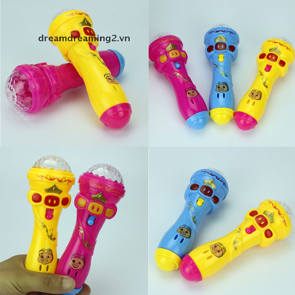 Đồ Chơi Micro Có Đèn Giáo Dục Sớm Cho Bé