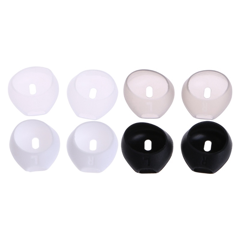 1 cặp non-slip sports clear for airpod in-ear earbuds airpods silicone ear tips vỏ tai nghe miếng đệm tai silicon thoải mái miếng đệm tai nghe