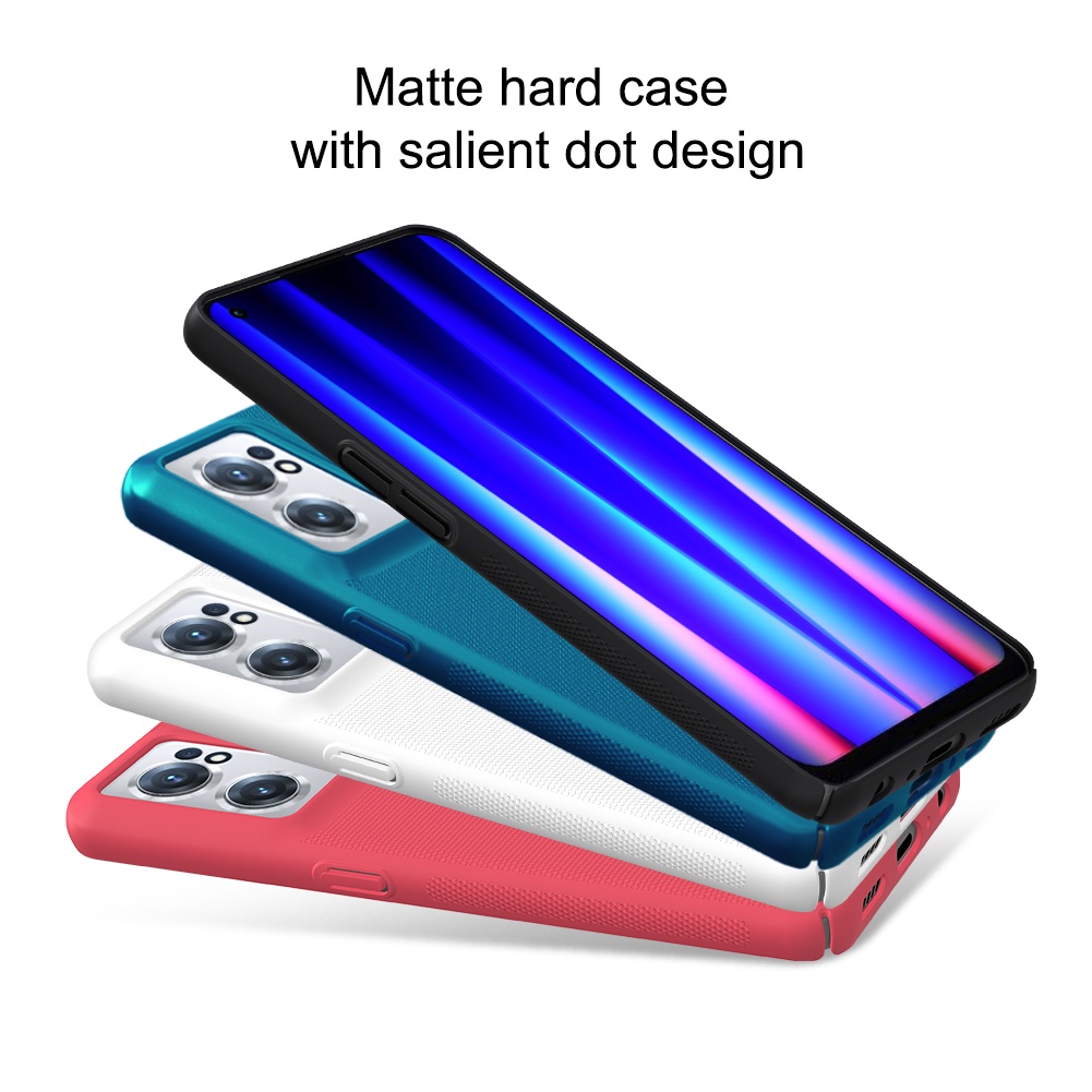Ốp Điện Thoại Nillkin Bằng PC Cứng Siêu Mỏng Mặt Nhám Chống Sốc Chống Dấu Vân Tay Cho OnePlus Nord CE 2 5G