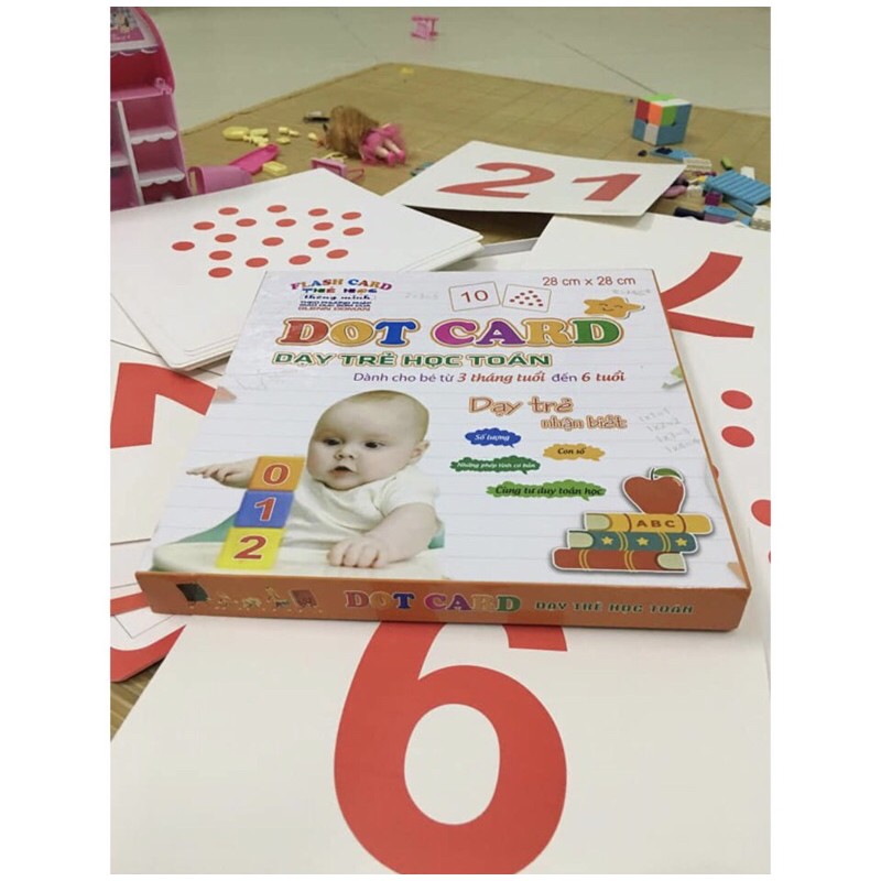 Dot card Dạy Trẻ Học Toán