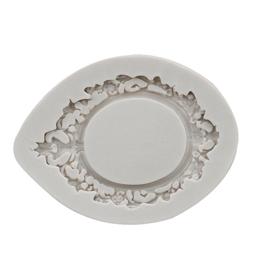 Khuôn Silicone Tạo Hình Khung Ảnh Trang Trí Bánh DIY