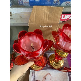 Đèn Thờ Thuỷ Tinh Pha Lê Cao Cấp ( 2 chiếc )