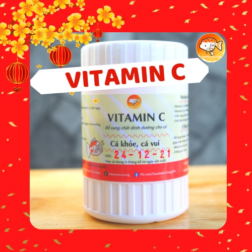 Vitamin C cho cá cảnh Kích thích miễn dịch, Giảm stress  Đam Mê Cá Vàng