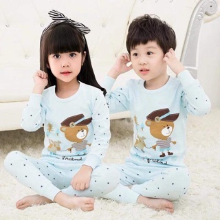 Bộ ngủ thu đông cho bé