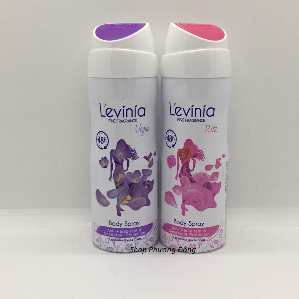 Xịt khử mùi toàn thân L'evinia (Levinia) 200ml