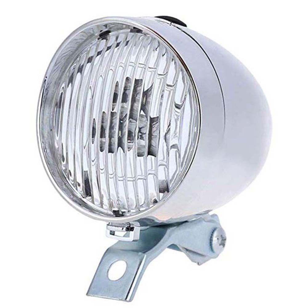 Đèn Chiếu Sáng Chất Lượng Cao Dành Cho Xe Đạp DANILO|Đèn LED 3 Bóng Gắn Phía Trước Xe Đạp Cổ Điển