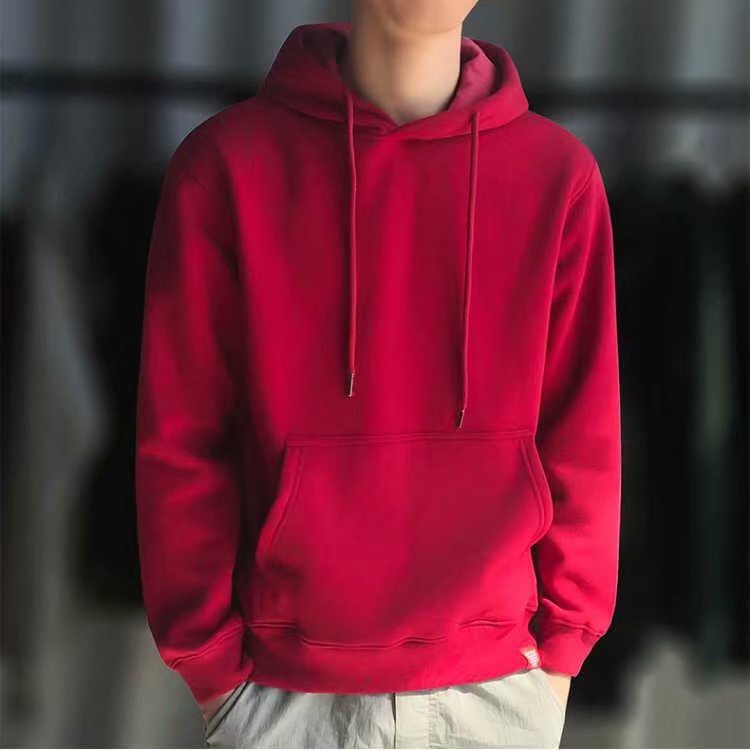 Men Mens Solid Color Plus Velvet Hoodie Jacket Hoodies Women Casual Long Sleeve Hoodie Men's Plain Hoodies Sweatshirts | BigBuy360 - bigbuy360.vn