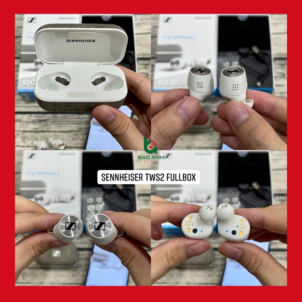 Tai nghe Sennheiser Momentum True Wireless 2 Fullbox