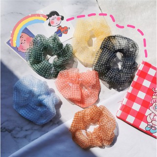 [QUÀ TẶNG KÈM ĐƠN TỪ 300K] Dây buộc tóc , dây cột tóc vải scrunchies xinh  HOT TREND