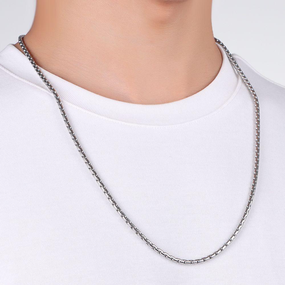 UPSTOPVN Vòng cổ Thép Không Gỉ Màu Sắc Cá Tính Phong Cách Hiphop