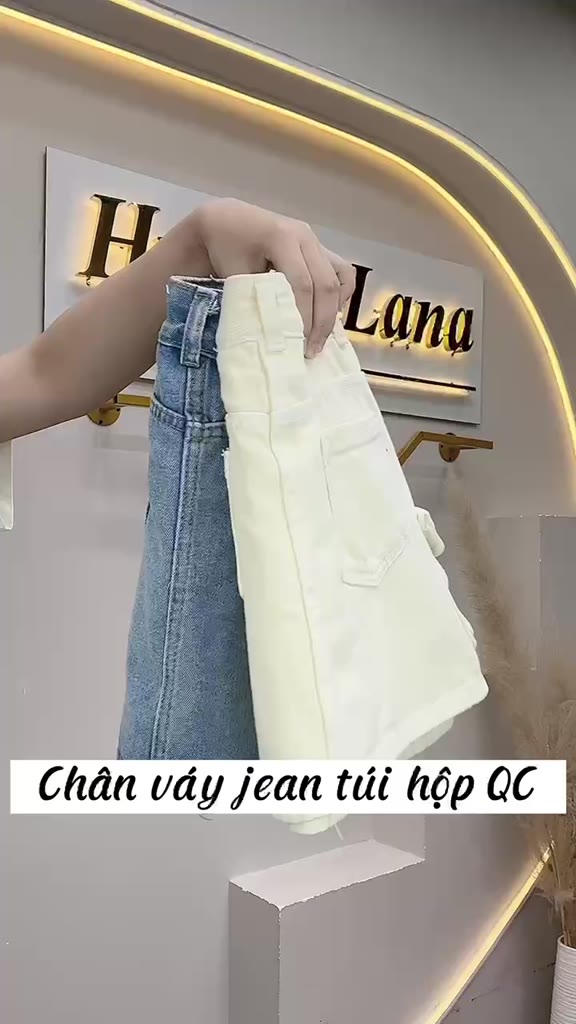 MÃ 155 CHÂN VÁY JEANS TÚI HỘP QC | BigBuy360 - bigbuy360.vn