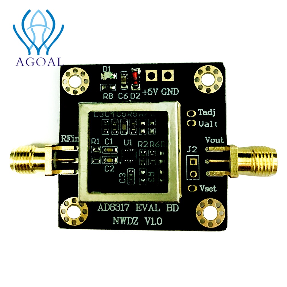 Bảng Mạch Phát Hiện Năng Lượng 60db Cho Bộ Khuếch Đại Radio Ham Ad8317 1m - 10ghz 10000mhz