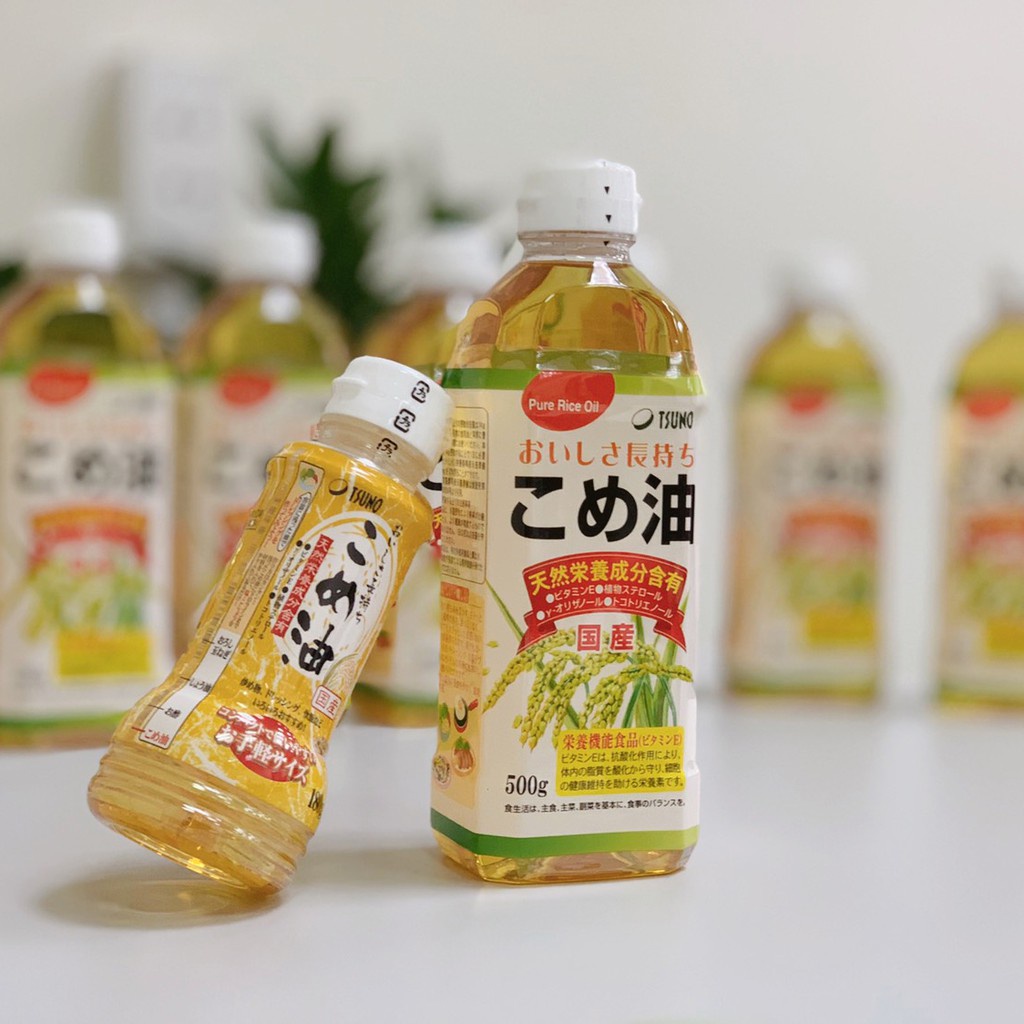 [Date 10.2023] Dầu gạo cao cấp TSUNO 750ML Nhật Bản